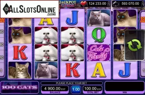 Screen8. 100 Cats from EGT