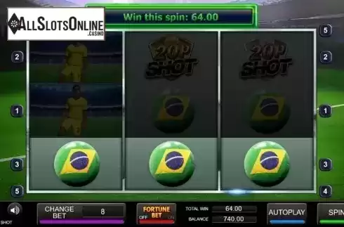 Win Screen 1. 20p Shot from Inspired Gaming