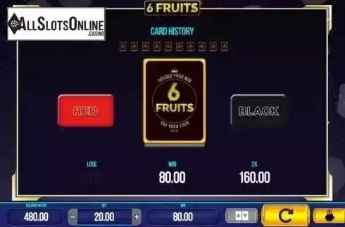 Gamble. 6 Fruits from SYNOT