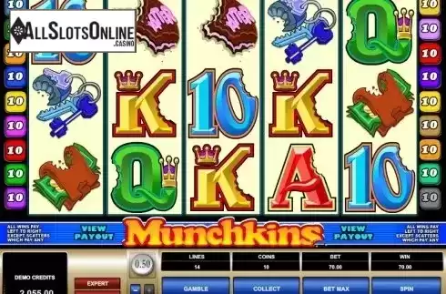 Screen 2. Munchkins from Microgaming