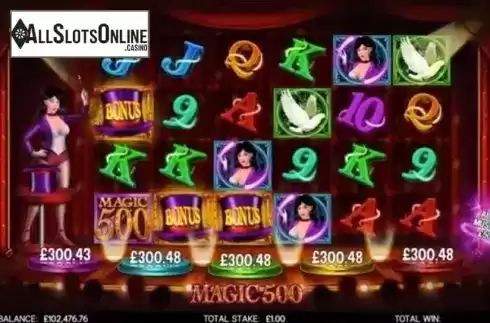Reel Screen. Magic 500 from CORE Gaming