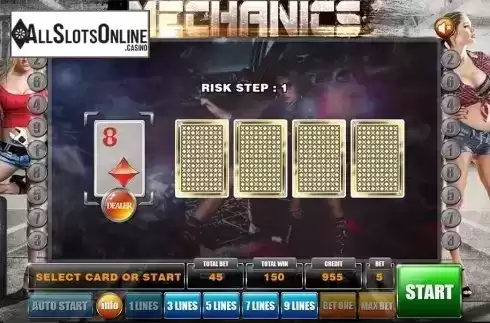 Gamble game . Mechanics from GameX