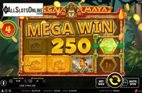 Win screen 3. Mega Maya from Swintt