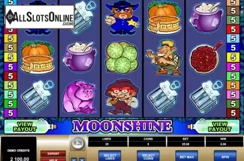 Screen 6. Moonshine (Microgaming) from Microgaming