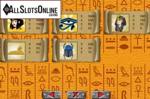 Screen7. Nefertari from Portomaso Gaming
