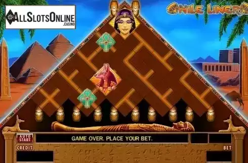 Game Screen. Nileliner from Merkur