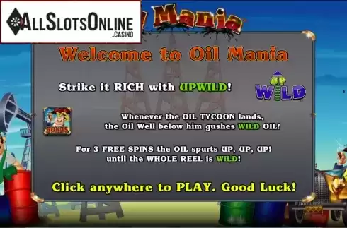 Game features. Oil Mania from NextGen