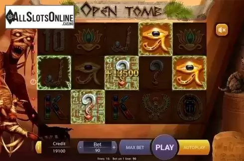 Game workflow 2. Open Tomb from X Play
