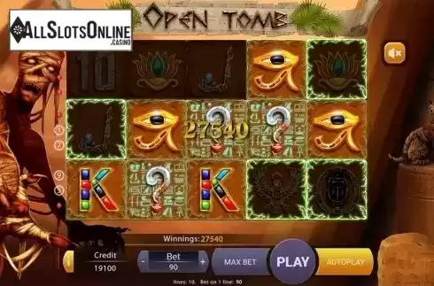 Game workflow 3. Open Tomb from X Play