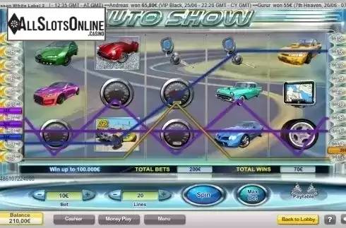 Screen 4. Auto Show from NeoGames