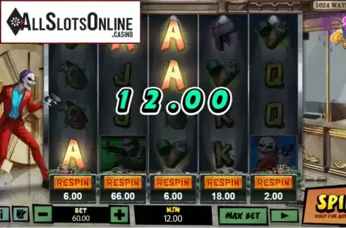 Win Screen 1. Ace Heist from XIN Gaming