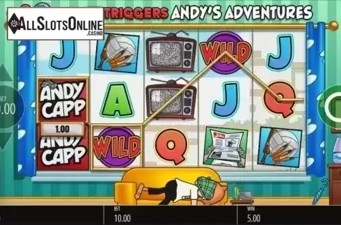 Win Screen 3. Andy Capp Jackpot King from Blueprint