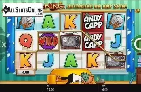 Win Screen 2. Andy Capp Jackpot King from Blueprint