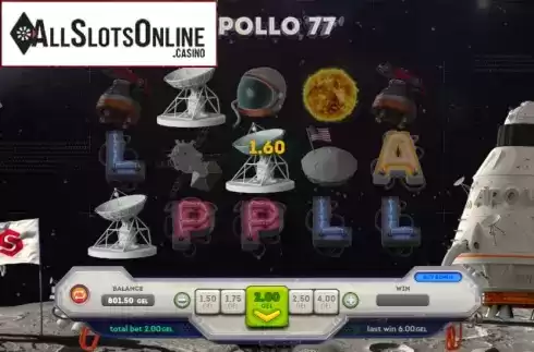 Win Screen 2. Apollo 77 from Smartsoft Gaming