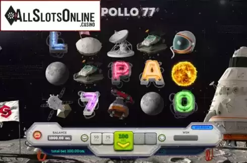 Reel Screen. Apollo 77 from Smartsoft Gaming