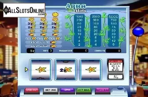 Aua Slots. Aqua Slot from GameScale
