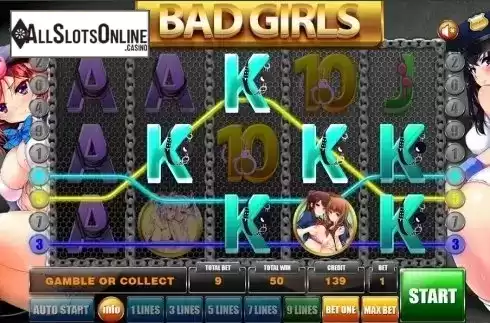 Game workflow 2. Bad Girls from GameX