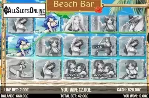 Win Screen 4. Beach Bar from Fugaso