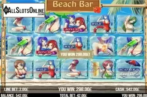 Win Screen 5. Beach Bar from Fugaso
