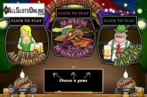 Game Screen 2. Beer Fest from Microgaming