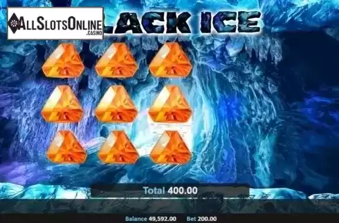 Win Screen . Black Ice from Realistic