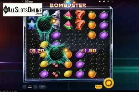 Win Screen. Bombuster from Red Tiger