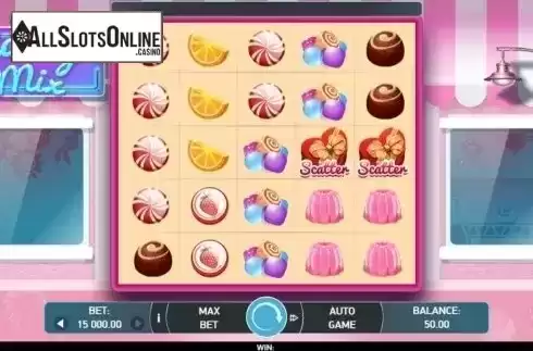 Reel Screen. Candy Mix from Bet2Tech