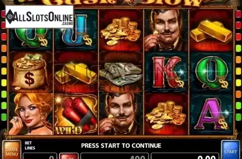 Screen2. Cash Blow from Casino Technology