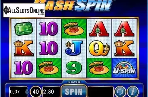 Screen6. Cash Spin from Bally