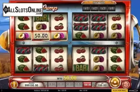 Win Screen 2. Cash Pump from Play'n Go