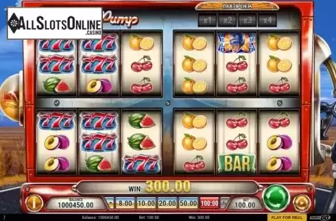 Win Screen 3. Cash Pump from Play'n Go