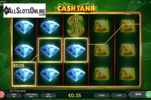 Win Screen 1. Cash Tank from Endorphina