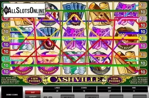 Screen4. Cashville from Microgaming