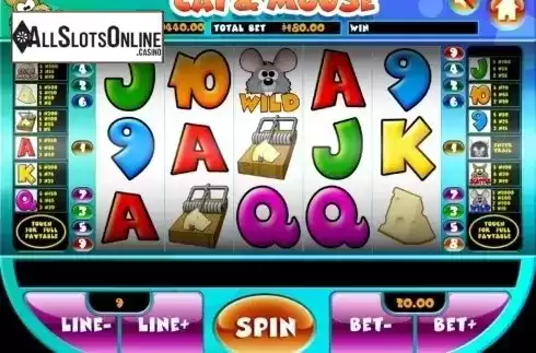 Win Screen 1. Cat & Mouse from Slot Factory