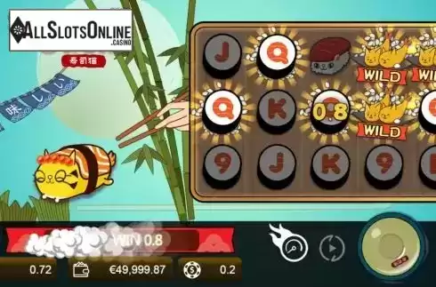 Win screen 2. Cat Sushi from Manna Play