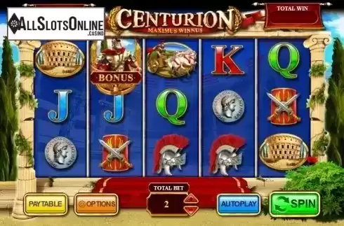 Screen 1. Centurion from Inspired Gaming