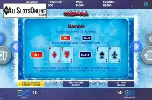 Gamble. ChamboHua from DLV