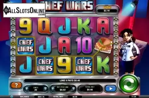 Win screen 1. Chef Wars from Arrows Edge