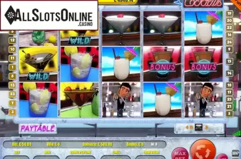 Screen2. Cocktails from Portomaso Gaming