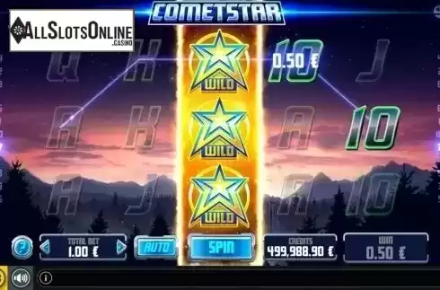 Win Screen 3. CometStar from GAMING1