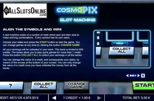 Slot Machine. Cosmo Pix from GAMING1