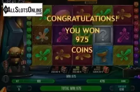 Free Spins Win Screen 2. Crazy Bot from Fugaso