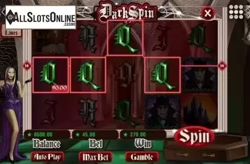 Screen5. Dark Spin from Booming Games