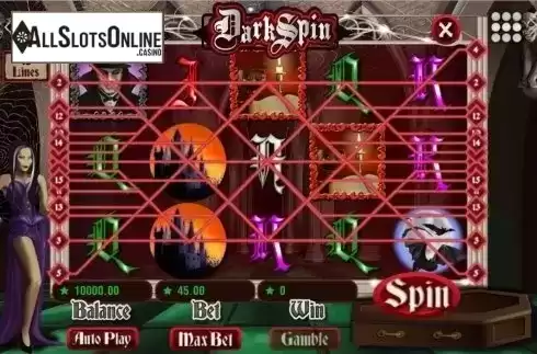 Screen3. Dark Spin from Booming Games