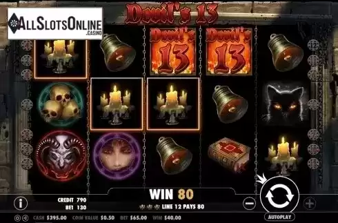 Win Screen 2. Diablo 13 from Pragmatic Play