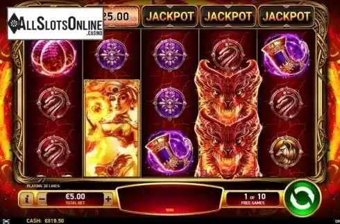 Free Spins 2. Dragoness from Ruby Play