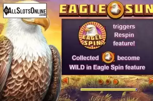 Intro Screen. Eagle Sun from Lightning Box