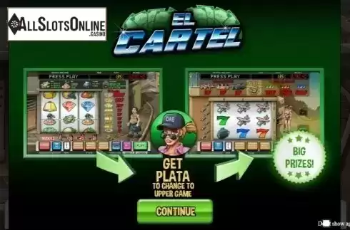 Intro Game screen. El Cartel from MGA