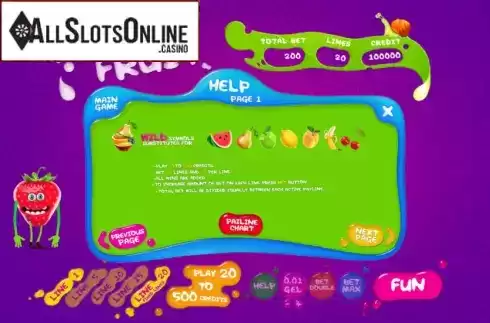 Features. Fun Fruit from Smartsoft Gaming