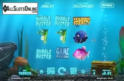 Reels screen. Fish Tank from Magnet Gaming